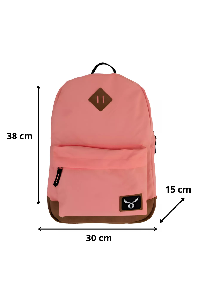 Mochila Suede Rose Colors Moose Escolar