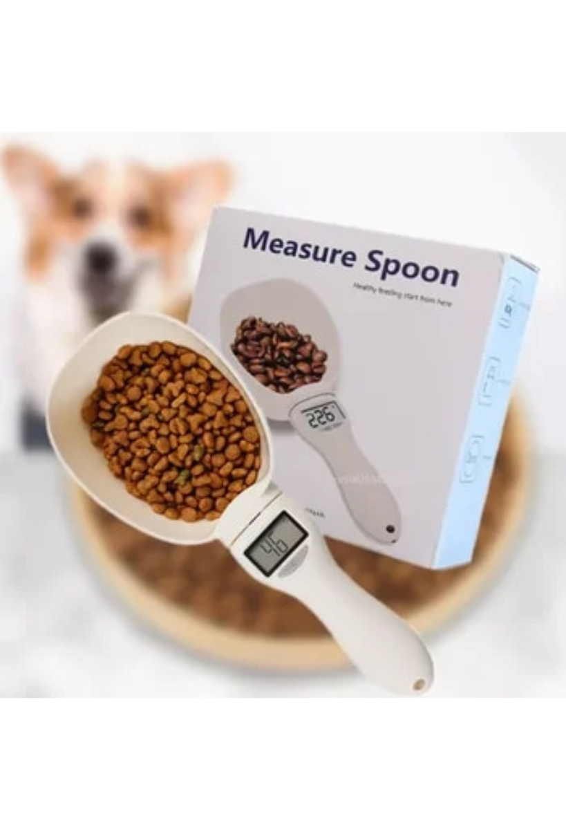Cuchara báscula mascota