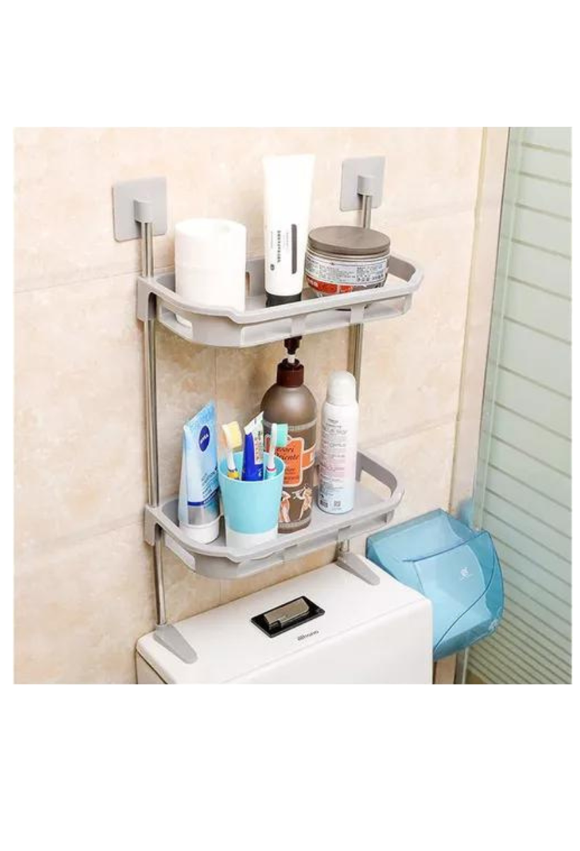 Estante Multiusos de Acero de 2 Pisos