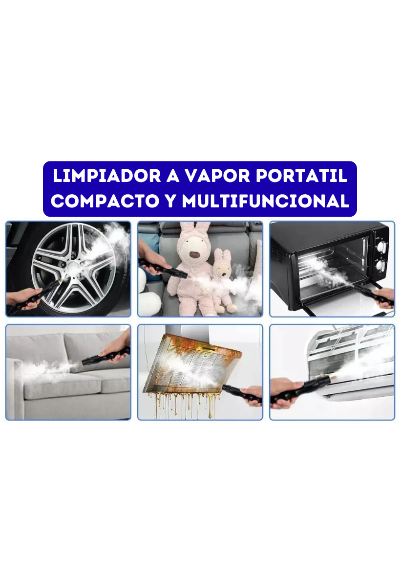 Limpiador Vapor Presión alta temperatura