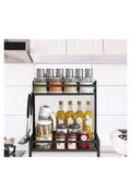 Mini Organizador Doble Acero con Estante