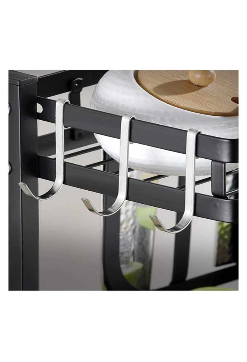 Mini Organizador Doble Acero con Estante
