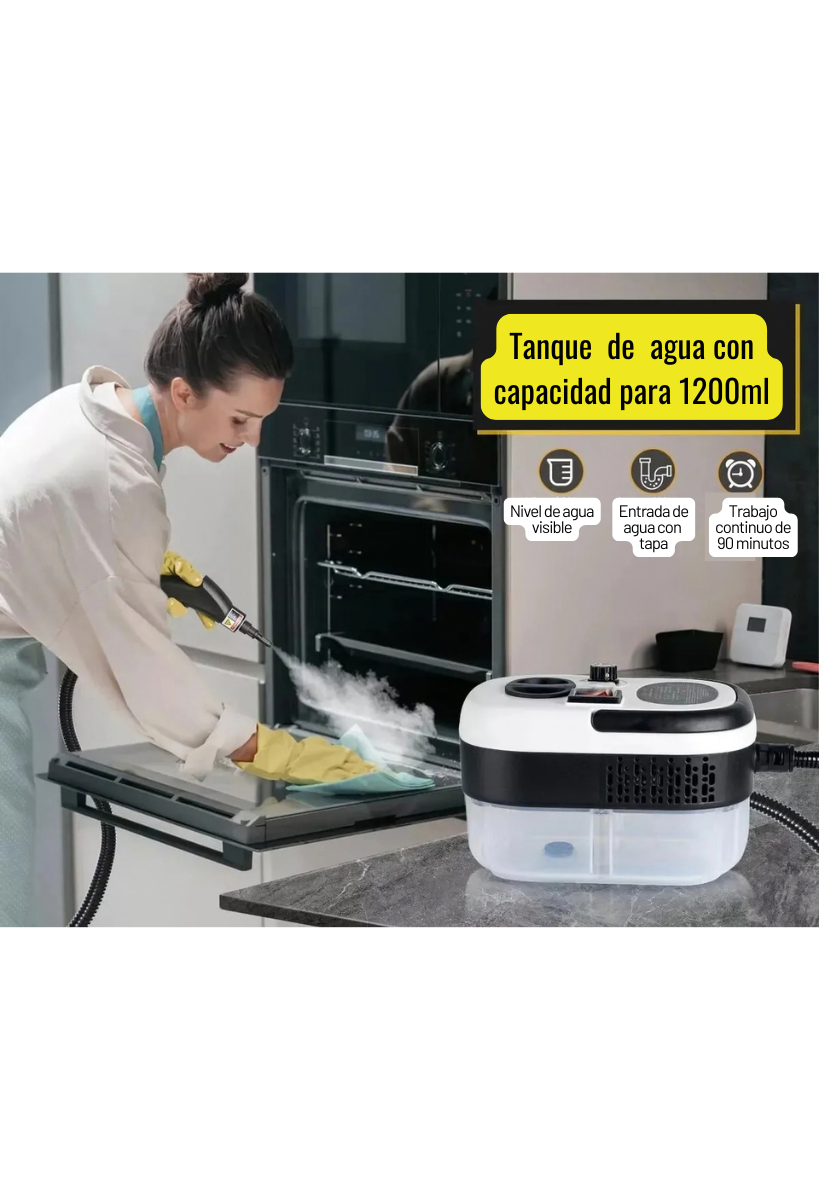 Limpiador Vapor Presión alta temperatura