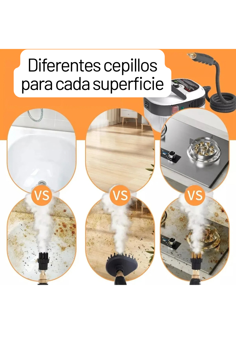 Limpiador Vapor Presión alta temperatura